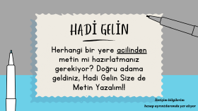herhangi bir konuda yapay zeka kullanmadan metin yazarım