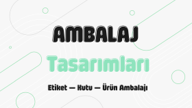 ürünleriniz için profesyonel ambalaj tasarımı yaparım