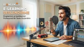 Avrupa Birliği için hazırlanan e-learning seslendirmesi  