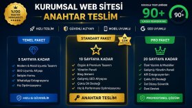 işletmeniz için profesyonel kurumsal web sitesi yapıyorum