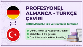 profesyonel Almanca Türkçe çeviri yaparım