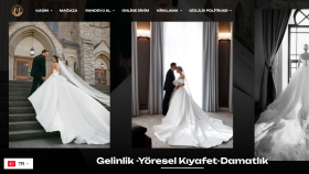 Proje: Gelinlik ve Damatlık Web Sitesi