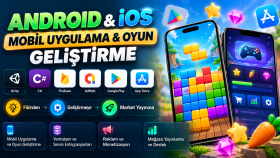Android & iOS Mobil Uygulama ve Oyun Geliştirebilirim