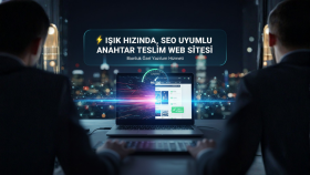 SEO uyumlu, ışık hızında web sitesini anahtar teslim yaparım