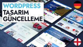 Wordpress sitenizin temasını güncelliyorum
