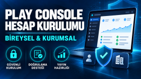 kurumsal ve bireysel Play Console kurulumuna destek olurum