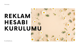 markanız için gereken reklam hesabını kurabilirim