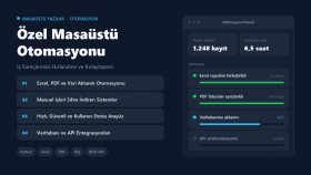 işleriniz için özel masaüstü otomasyon programı yazarım