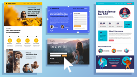 tasarımı size özel statik bir web sayfası yapabilirim