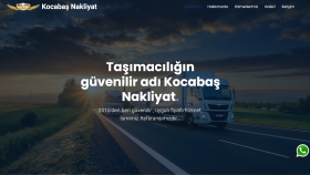 Kocabaş Nakliyat İçin Kurumsal Web Sitesi