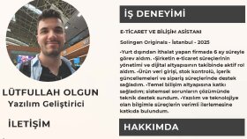 E-Ticaret ve Bilişim Asistanı