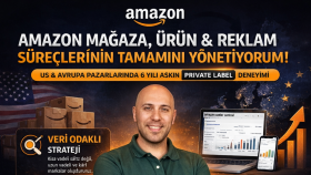 Amazon mağaza ürün ve reklam süreçlerinin tamamını yönetirim