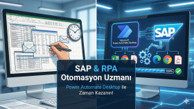 Power Automate Desktop ile SAP otomasyonu yaparım