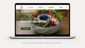 Terrariumania – Modern & Minimal E-Ticaret Deneyimi