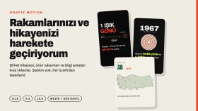 rakamlarınızı ve hikayenizi hareketli grafiğe dönüştürürüm