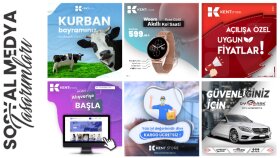 sizin için sosyal medya için story ve post tasarlayabilirim