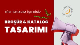 broşür, katalog vb ve tüm tasarım işlerinizi tasarlayabillim