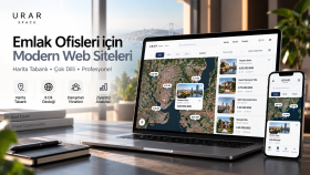 emlak ofisinize özel çok dilli, haritalı web sitesi yaparım