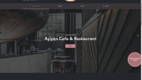 Aşiyan Cafe - Cafe için Blog ve Menü İçeren Web Sitesi