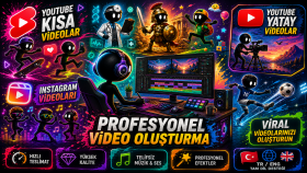 youtube ve instagram için video oluşturabilirim