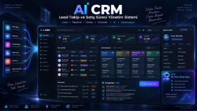AI CRM – Lead Takip ve Satış Süreci Yönetim Sistemi