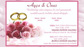 davetiyenizi profesyonel şekilde hazırlayabilirim