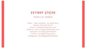 Kartvizit Tasarımı