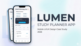 Lumen - Mobil UI/UX Tasarım