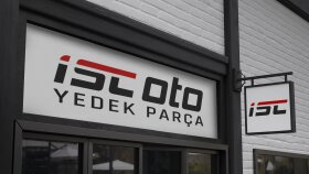 İSC - Oto Yedek Parça Logo Çalışması