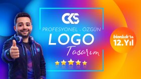 profesyonel ölçekte, benzersiz bir logo tasarımı yapabilirim