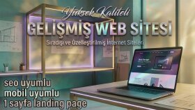 üst düzey kurumsal ve bireysel web siteleri tasarlıyorum