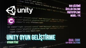 unity ile oyun geliştiririm