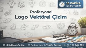 logonuzu vektörel çizim olarak çizebilirim