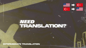 İngilizce Türkçe çeviri yapıyorum