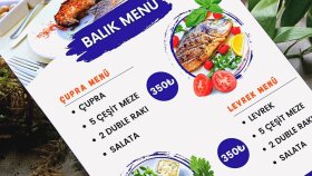 Otele fiyat ve ürün menü tasarımı