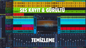 ses kaydınızın dip ses ve yankılarını temizleyebilirim
