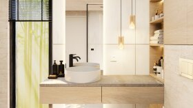 Modern Banyo Görselleştirmesi