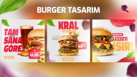 Burger tasarım