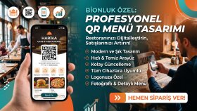 Qr menü tasarımında sizlere yardımcı olabilirim