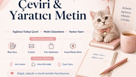 Akıcı, Doğal ve Güvenilir İngilizce-Türkçe Çeviri Hizmeti