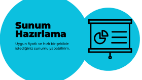sizin için sunum hazırlayabilirim