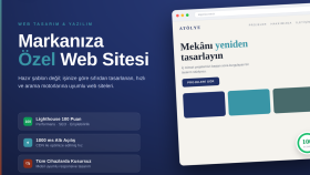 markanıza özel web sitesi hazırlayabilirim