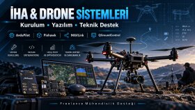 drone kurulum, yapılandırma ve teknik destek hizmeti veririm