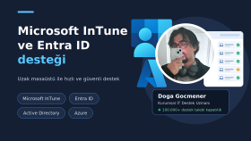 Microsoft Intune ve Entra ID desteği veriyorum