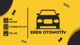 Eren Otomotiv - Kartvizit Tasarımı