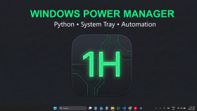 Windows Masaüstü Sistem ve Güç Yönetimi Yazılımı