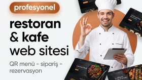 restoranlar ve kafeler icin profesyonel web sitesi yapiyorum