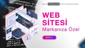 markanıza özel modern bir web sitesi tasarlarım