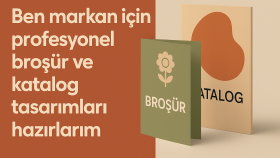 markan için profesyonel broşür ve katalog tasarlarım