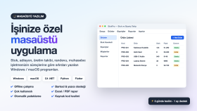 Python ve C# ile işinize özel masaüstü programı yazabilirim